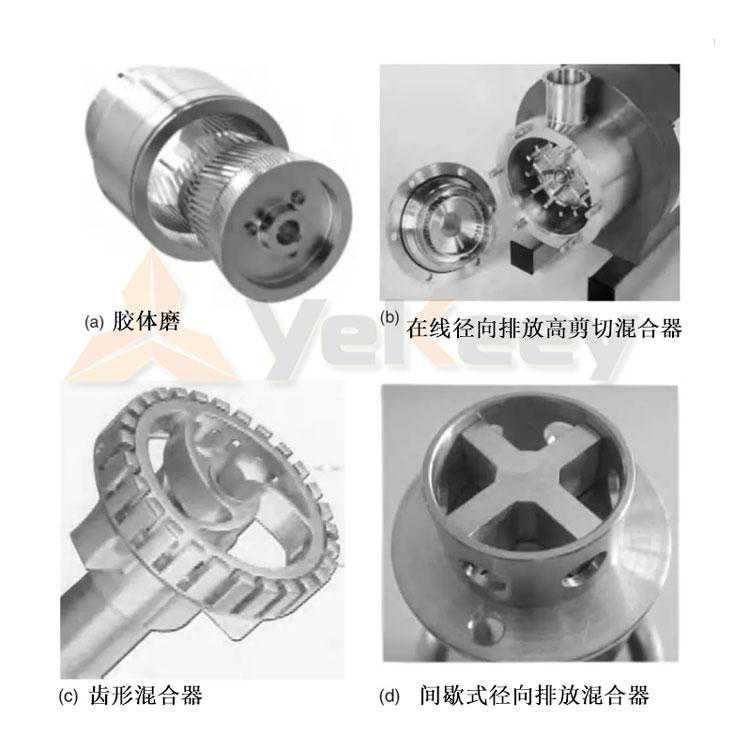乳化机均质器（混合器）的分类及其常见的应用