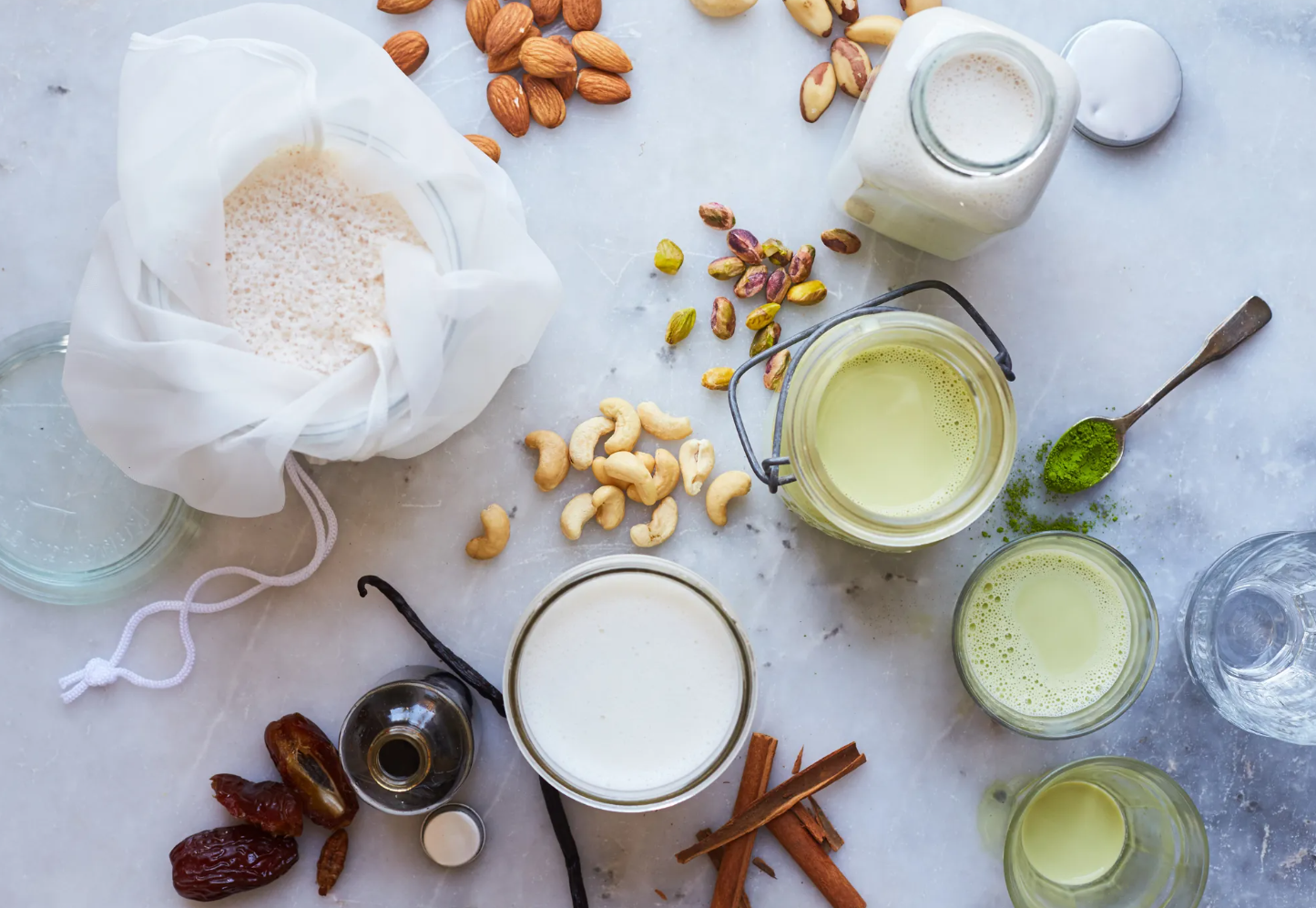 掌握比例，各种坚果奶也能自己做