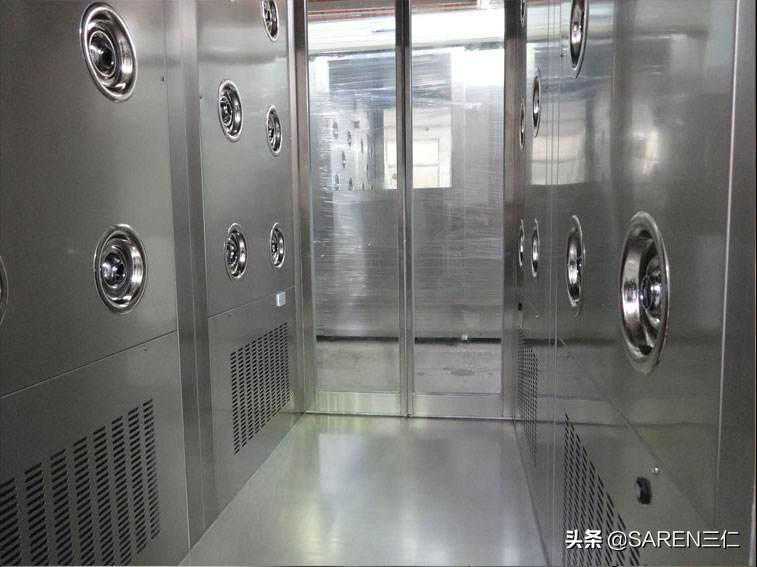 洁净室装修之风淋通道：不锈钢风淋室的结构与功能
