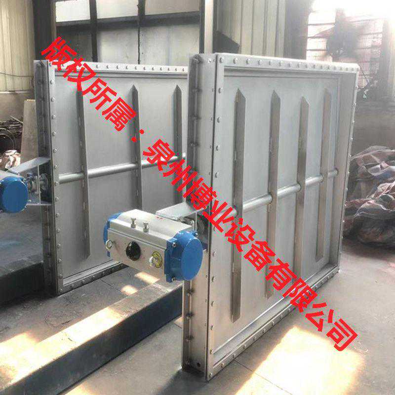 船用主机烟气阀 船用主机烟气门-博业设备