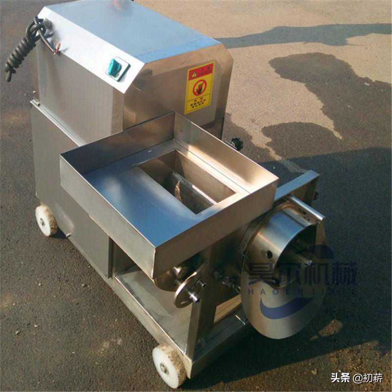 鱼糜提取机，全自动鱼肉采集机，鱼肉精滤机