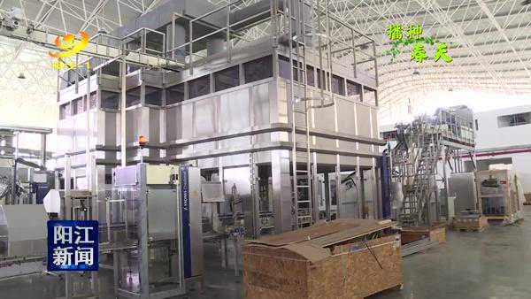 景田纯净水阳江项目安装生产线