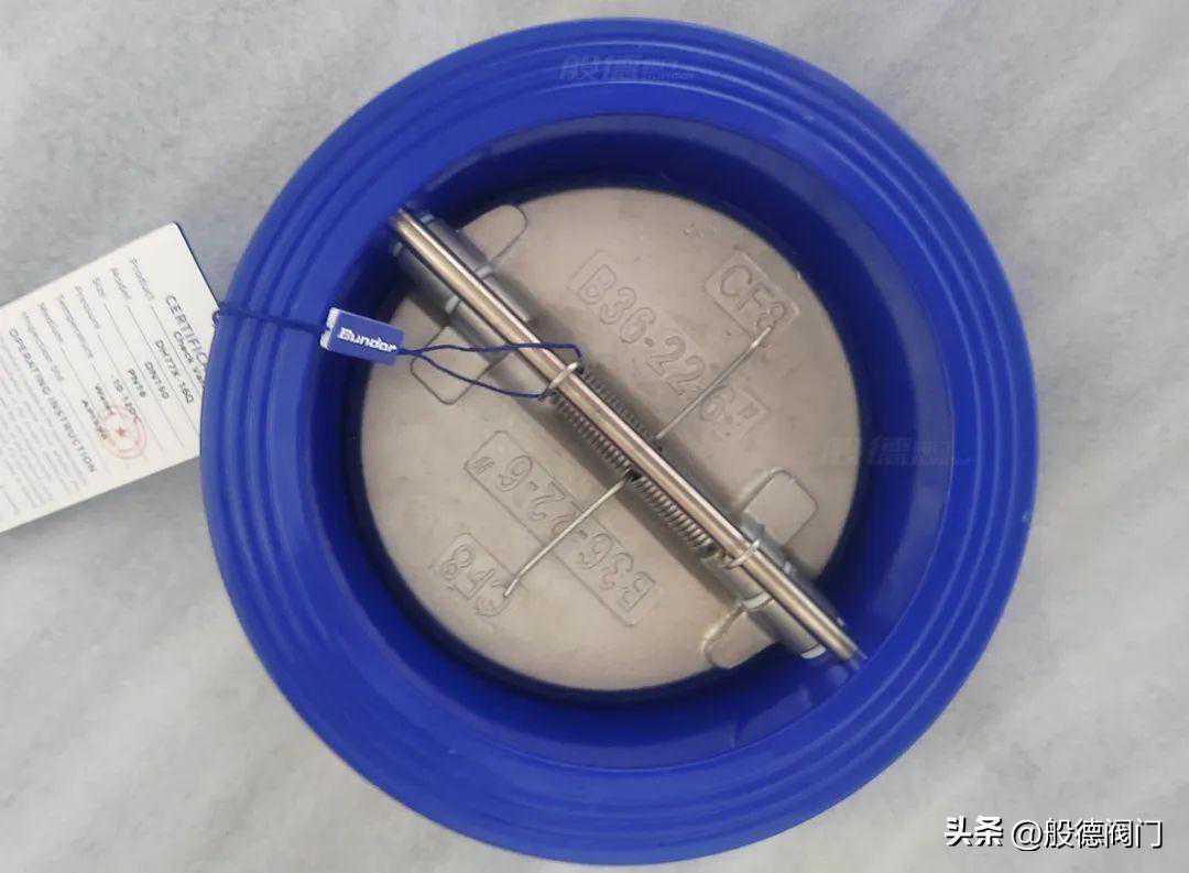 般德讲堂丨般德蝶式止回阀的结构和工作原理