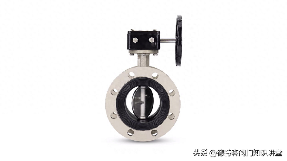 蝶阀的组成部分名称