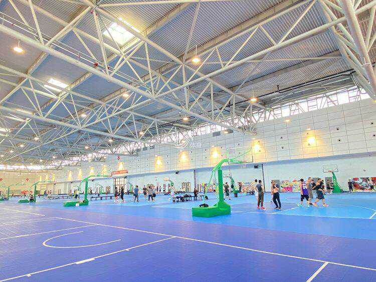 @济南人，聚仁体育馆已恢复开放，市民有序“打卡”中