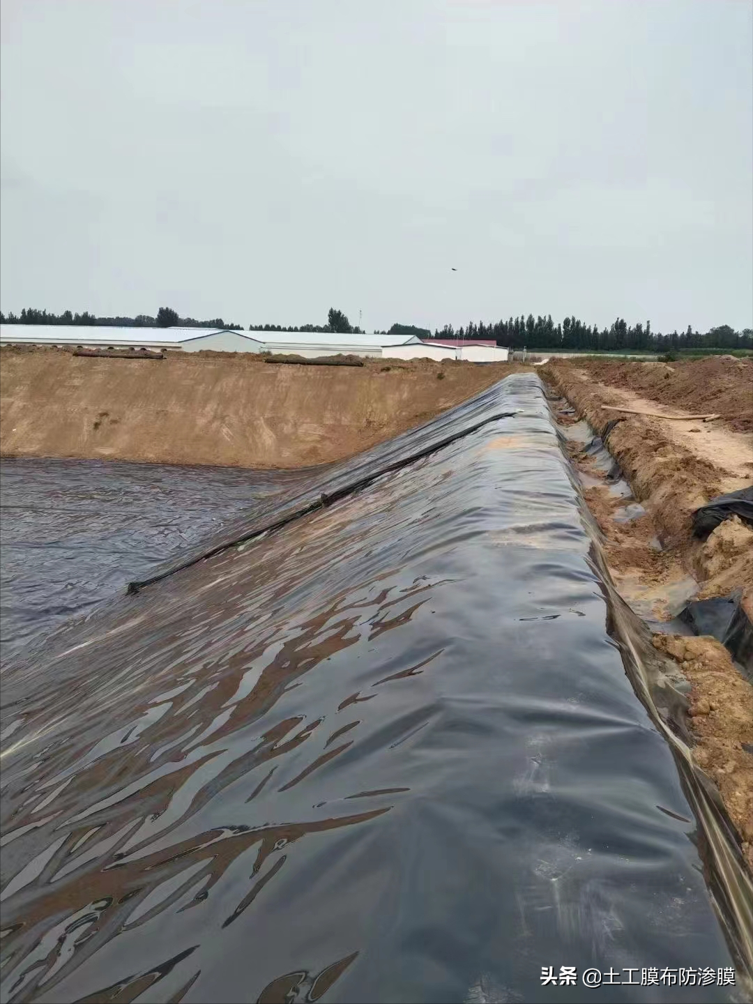 如何通过池子尺寸计算防渗膜的用量
