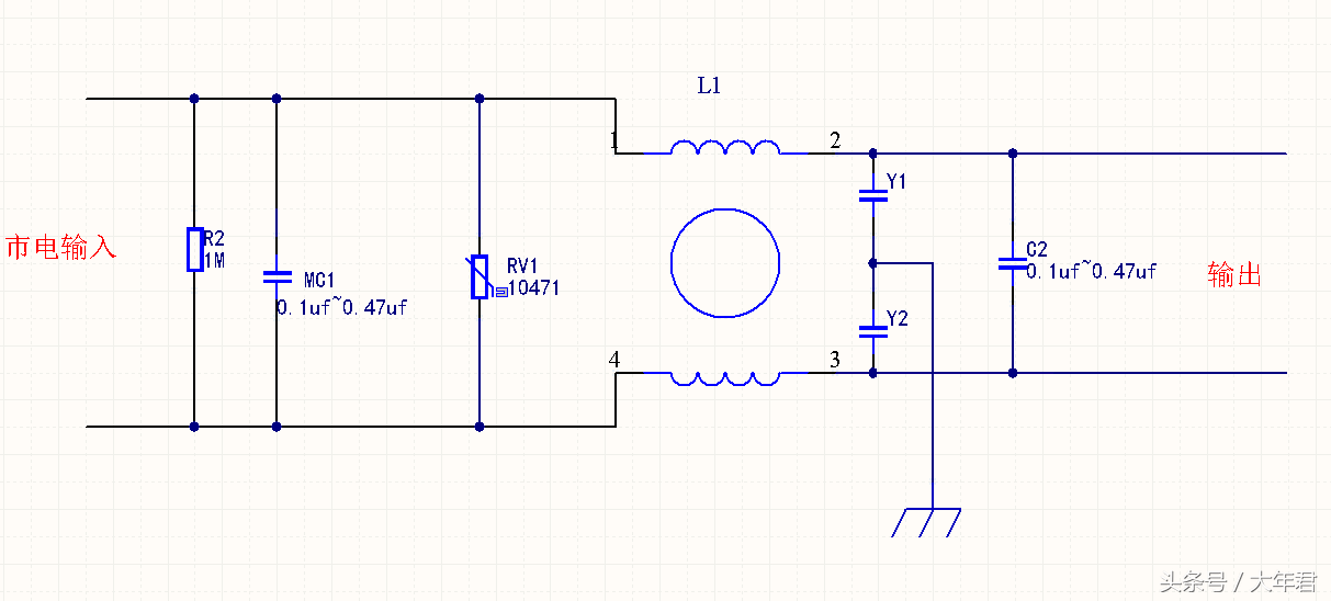 电源滤波器原理是什么，为什么能够滤除有效的信息