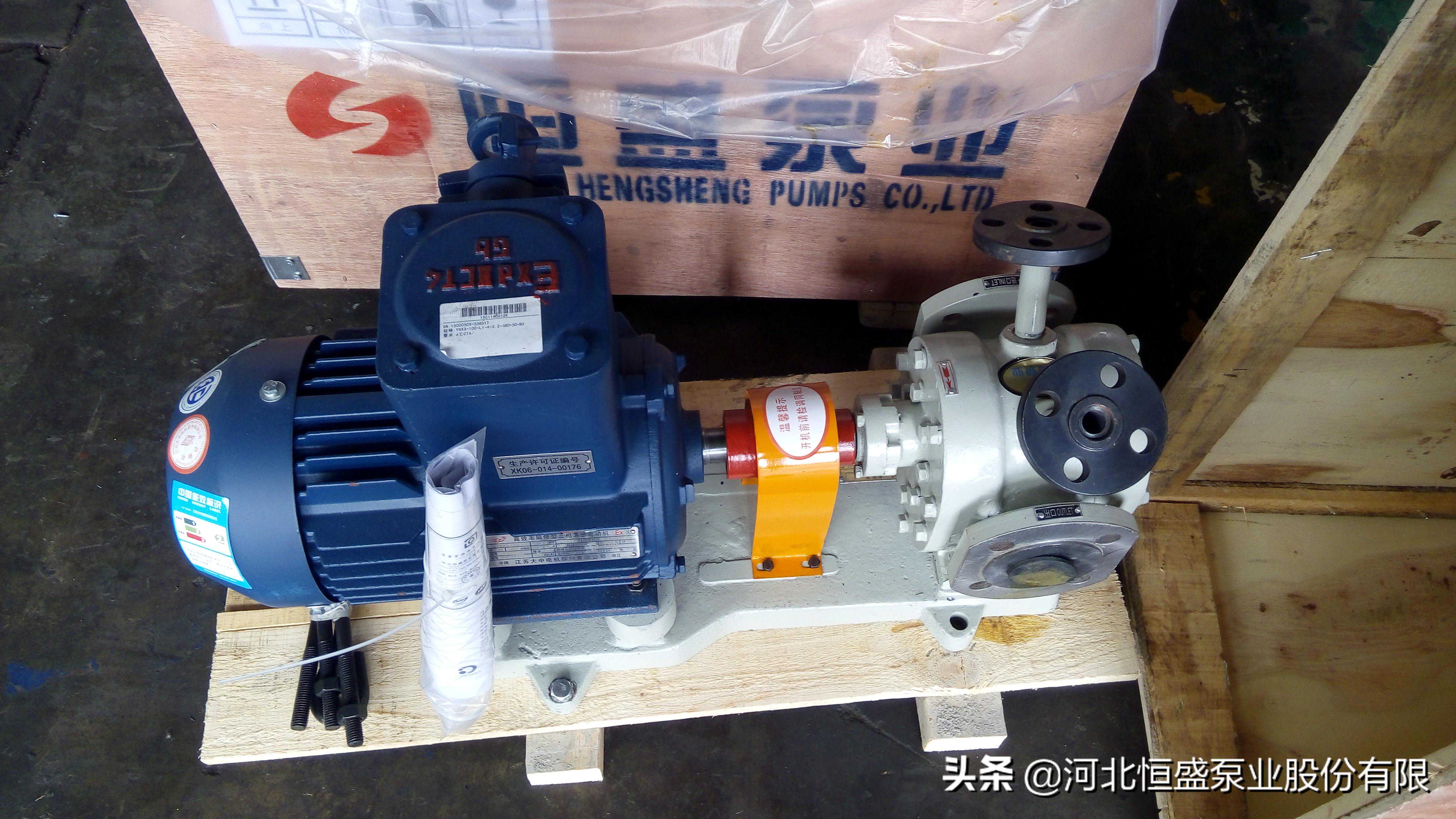 YCB圆弧齿轮泵的使用技巧