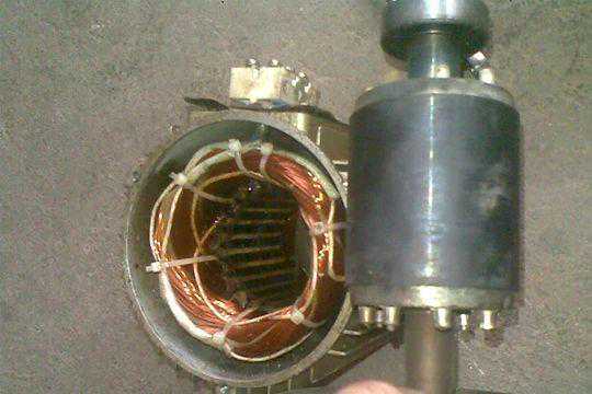 鼠笼式转子故障的检查与维修