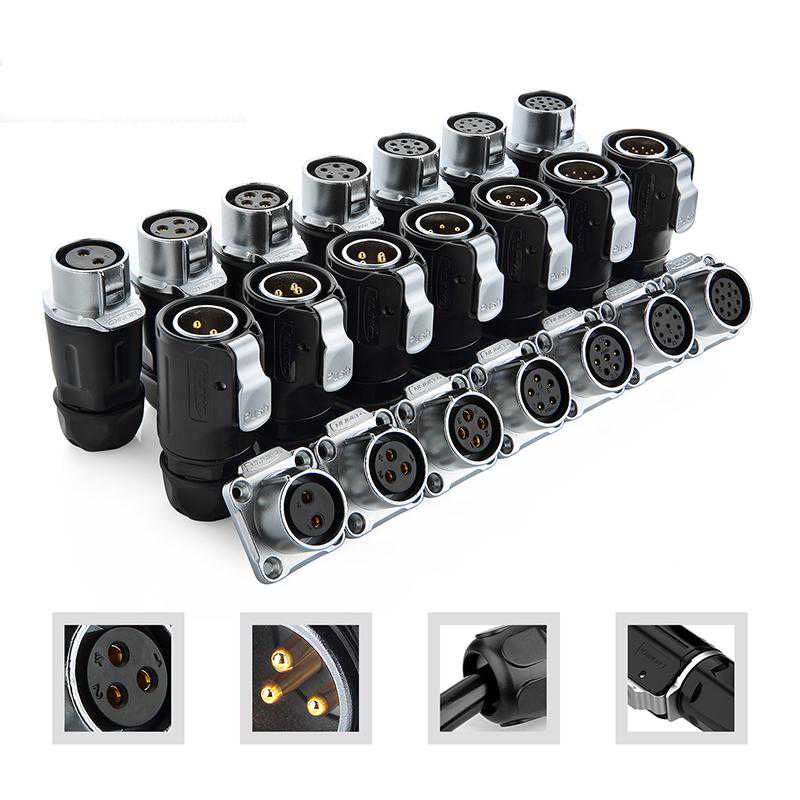 仪表仪器使用圆形连接器