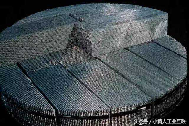 原来真实的塔器设备及其内件是这样的啊！