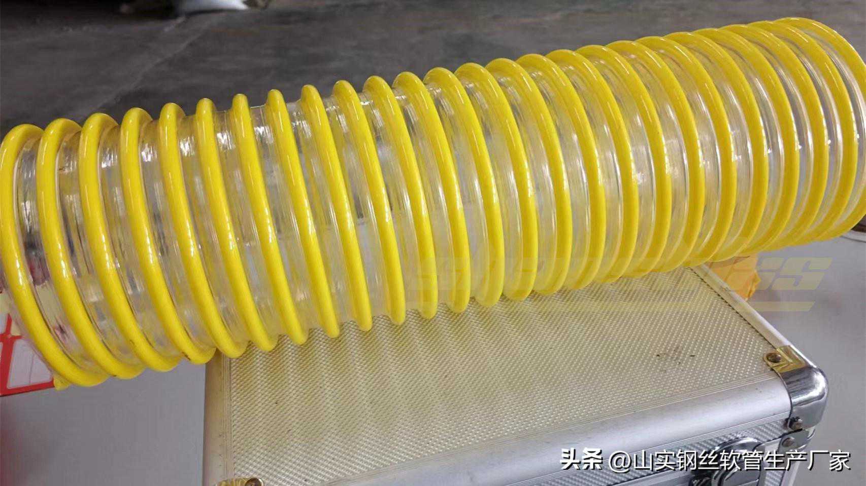 工业配套专用PU聚氨酯塑筋增强软管