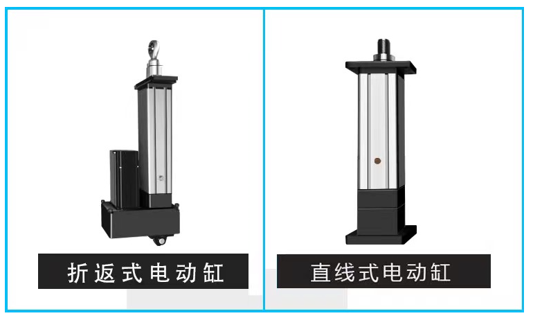 直连电动缸与折返电动缸的区别？