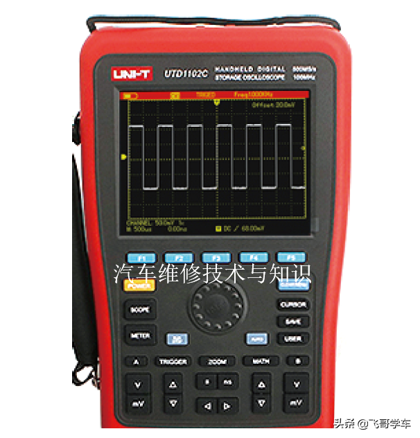 示波器及其调整方法图解，汽车维修技术与知识分享