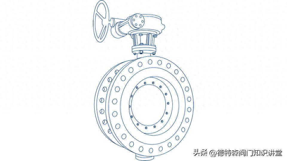 硬密封蝶阀结构详解