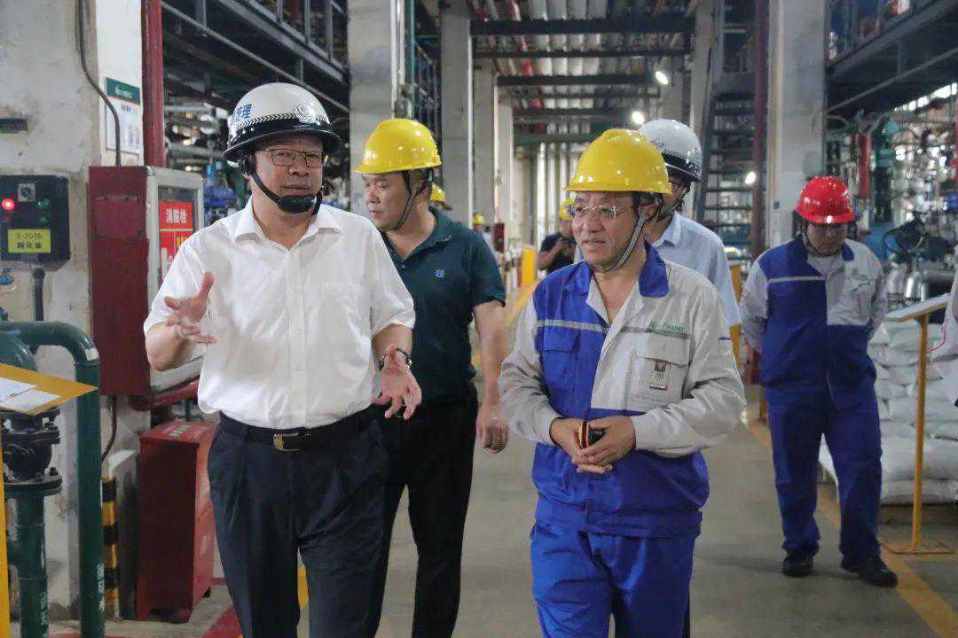 曾宪奎赴江西禾益化工股份有限公司开展检查服务