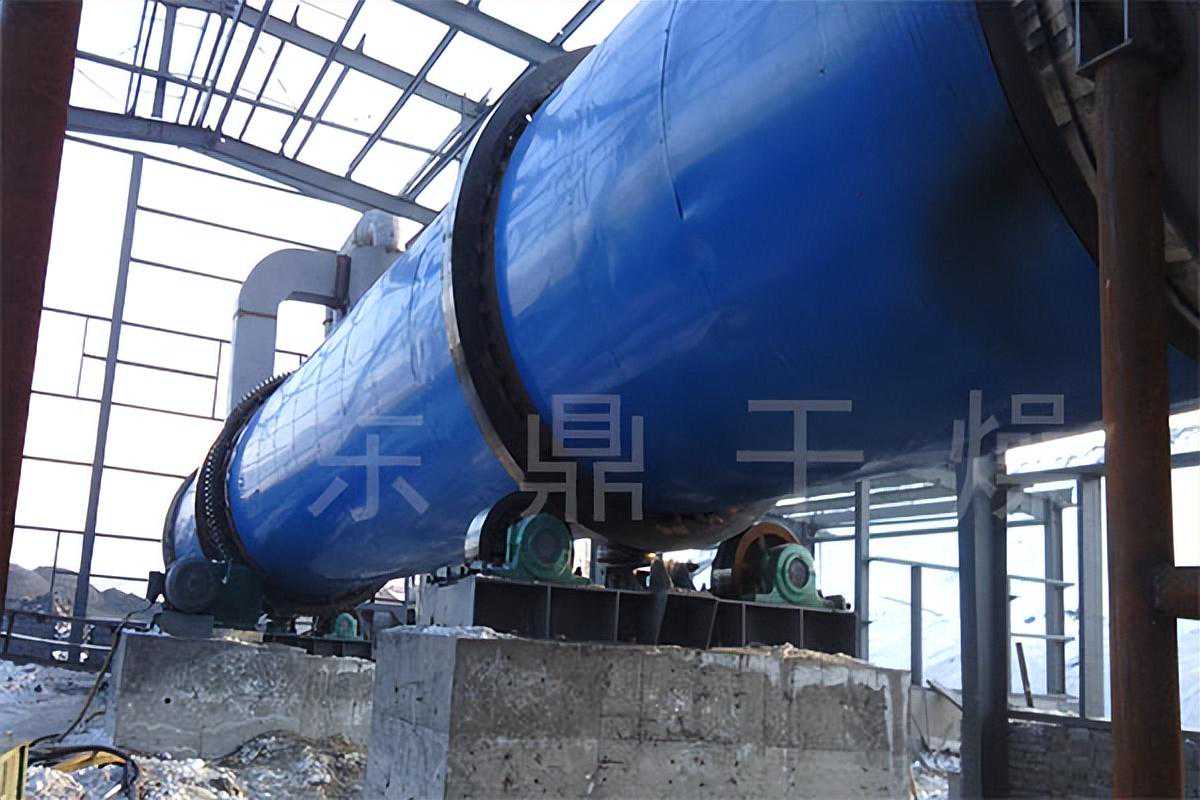 粉煤灰烘干机烘干物料的四个阶段