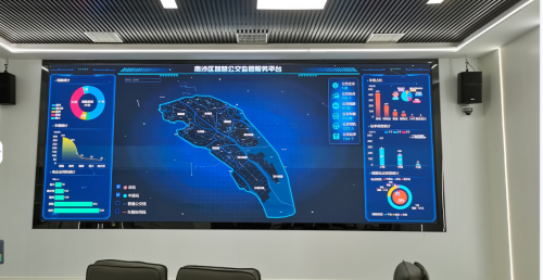 威创COB显控系统服务自动驾驶与智慧交通示范区