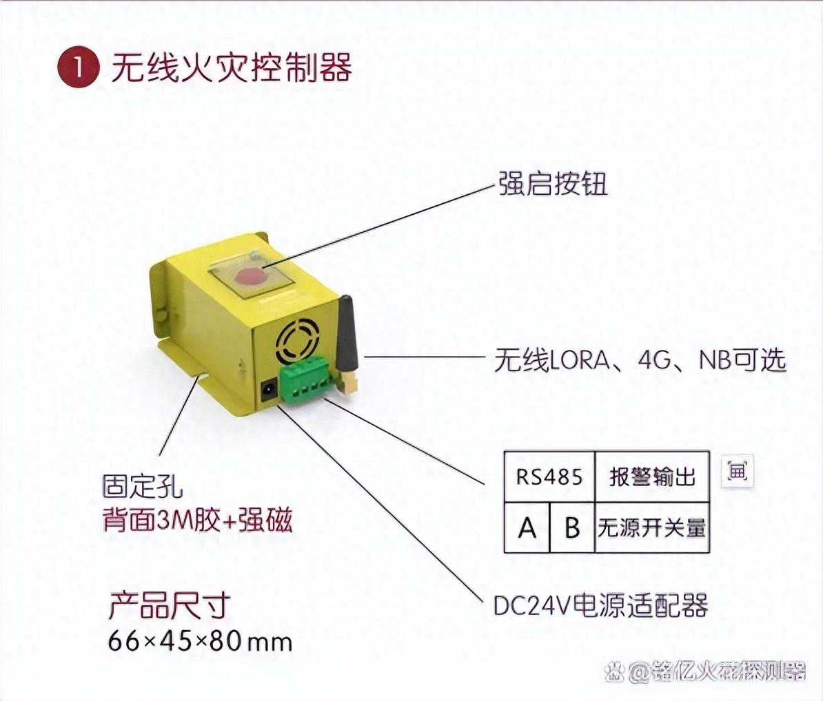 无线火灾报警自动灭火系统