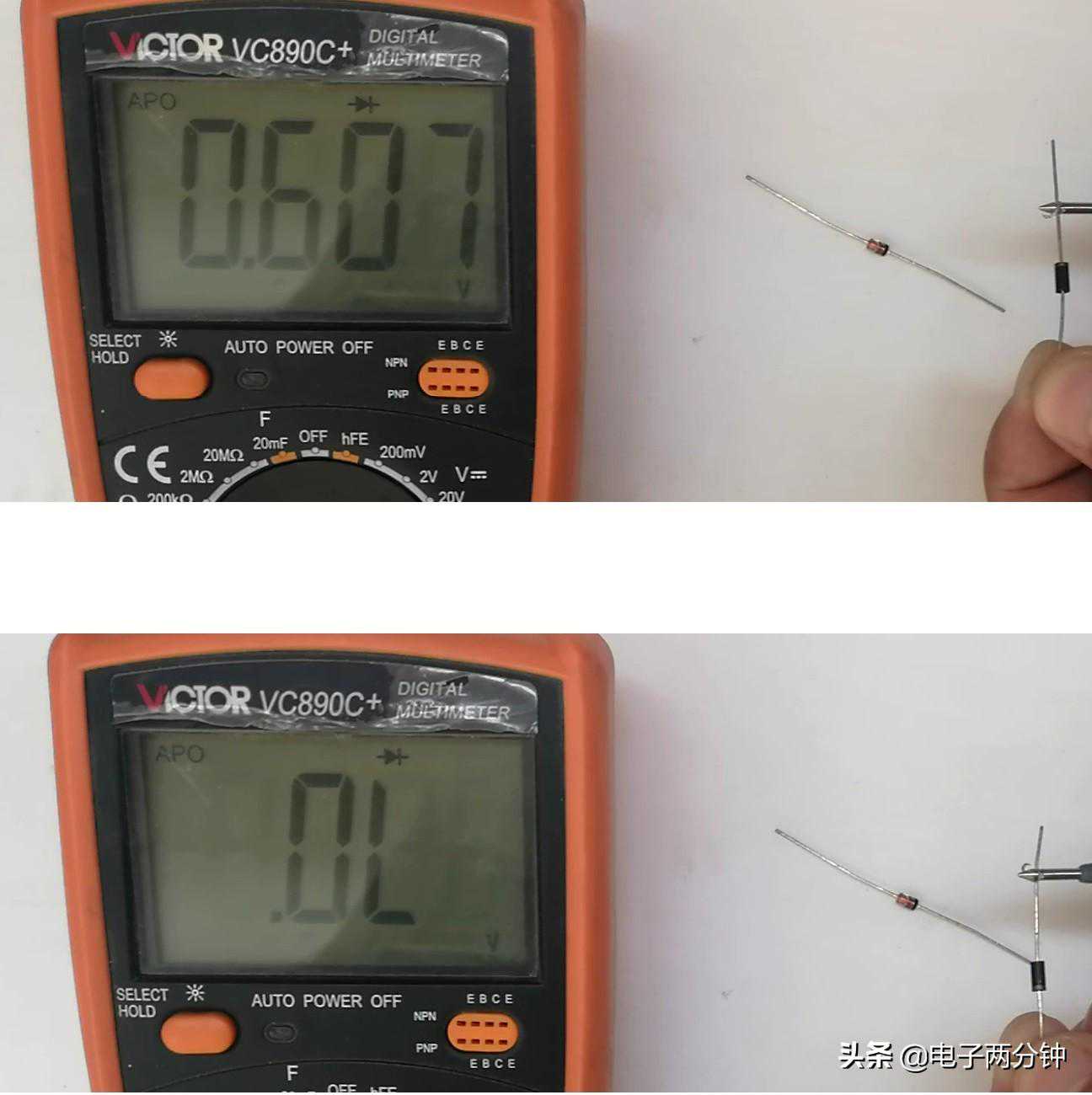 怎么稳压管的稳压值？用万用表可以吗？